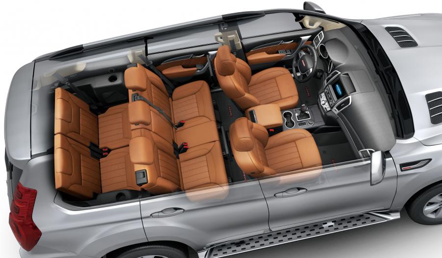 Интерьер Haval H9 2014 года  (фото 2 из 6)